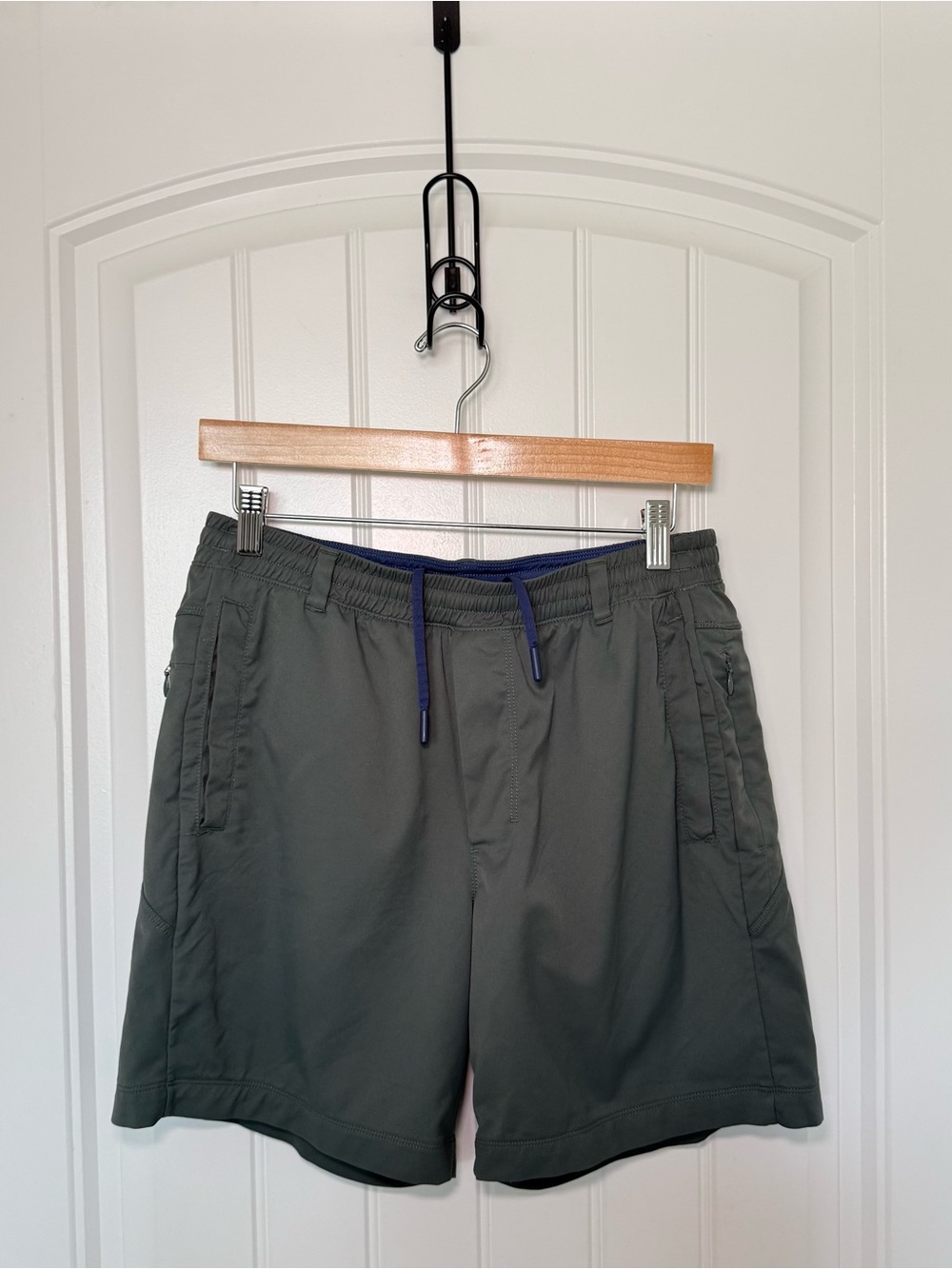 Birddogs Men Large Green Boom For Your Boomstick Lined Shorts Athleisure Gym